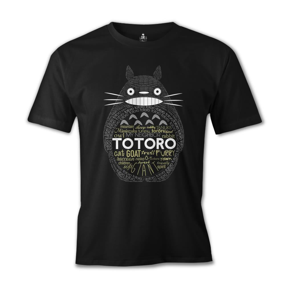 Totoro Black Men's Tshirt