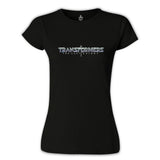 Transformers 5 - Logo Siyah Kadın Tshirt