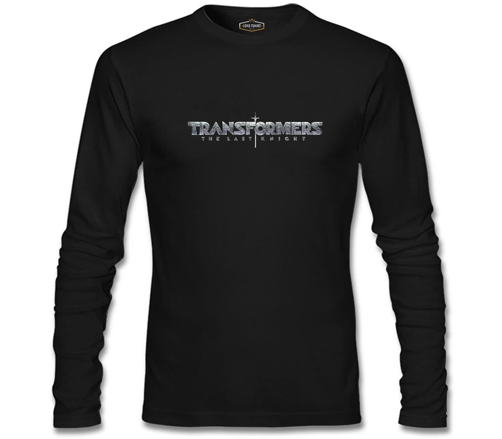 Transformers 5 - Logo Siyah Erkek Sweatshirt