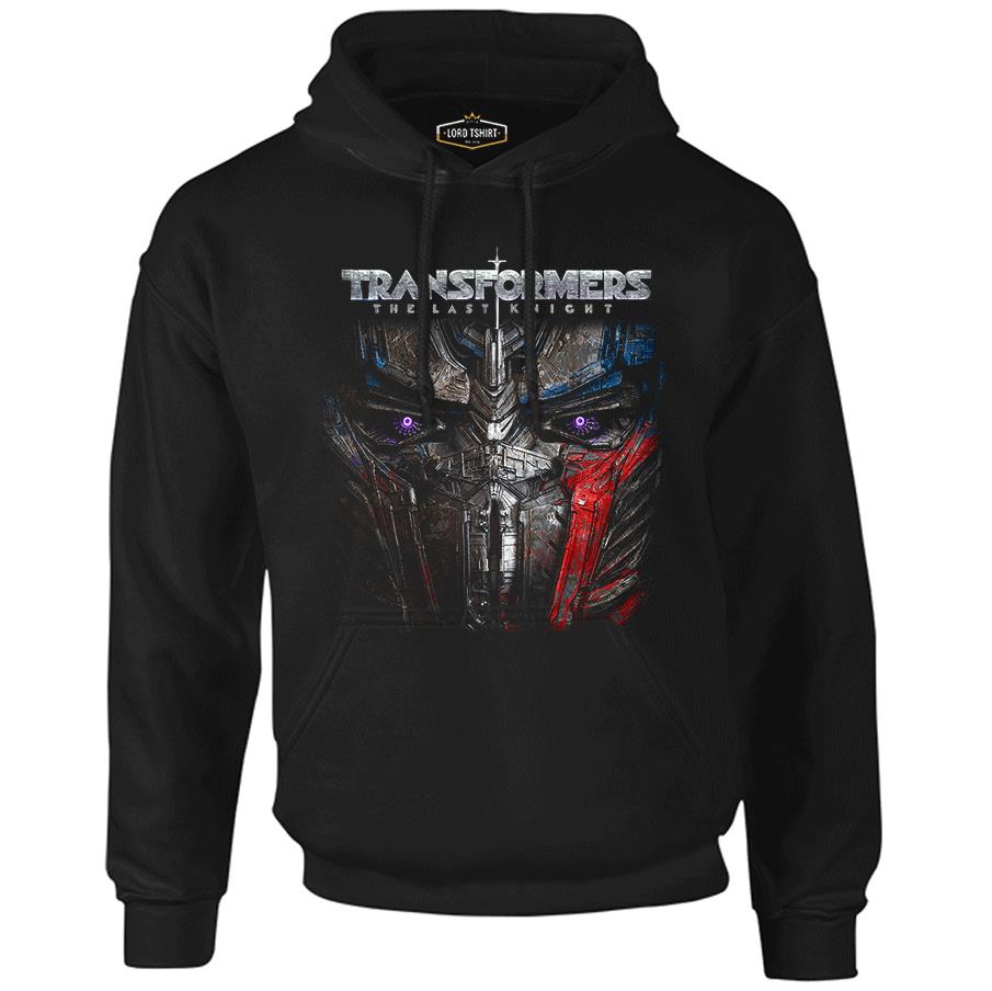 Transformers 5 - The Last Knight Black Men's Zipperless Hoodie