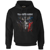 Transformers 5 - The Last Knight Black Men's Zipperless Hoodie