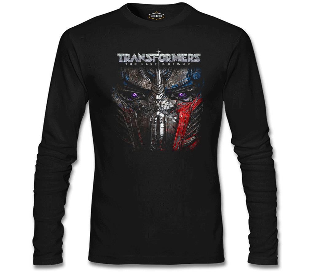 Transformers 5 - The Last Knight Siyah Erkek Sweatshirt
