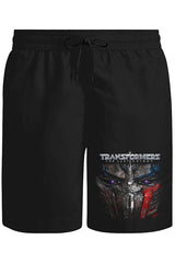 Transformers 5 - The Last Knight Unisex Siyah Şort