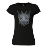 Transformers Logo 2 Black Women's Tshirt