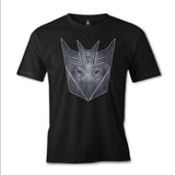 Transformers Logo 2 Siyah Erkek Tshirt