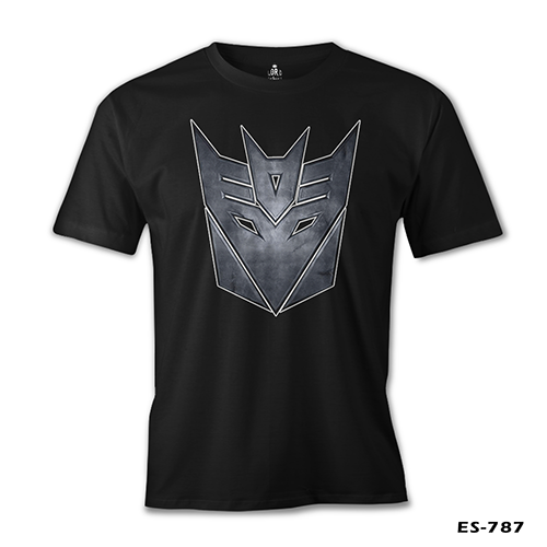 Transformers Logo 2 Siyah Erkek Tshirt