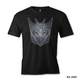 Transformers Logo 2 Siyah Erkek Tshirt