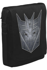 Transformers Logo II Unisex Siyah Postacı Çanta
