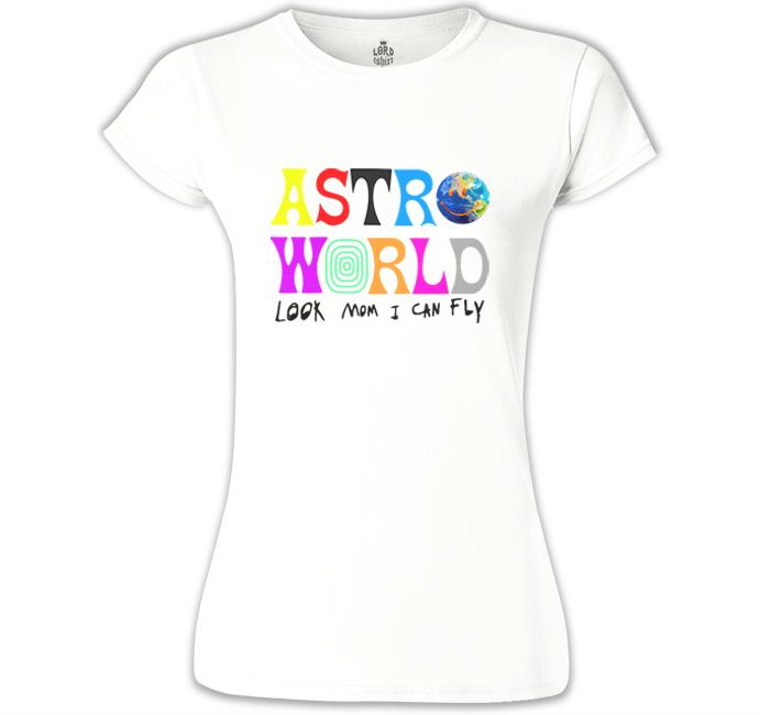 Travis Scott - Astro World White Women's Tshirt