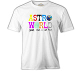 Travis Scott - Astro World Beyaz Erkek Tshirt