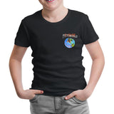 Travis Scott - Astro World Logo Black Kids Tshirt