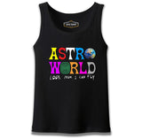 Travis Scott - Astro World Siyah Erkek Atlet