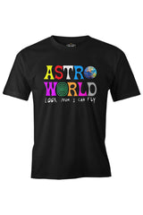 Travis Scott - Astro World Siyah Erkek Tshirt