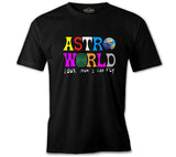Travis Scott - Astro World Siyah Erkek Tshirt