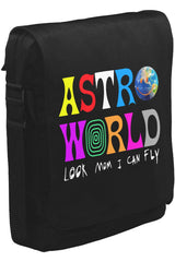 Travis Scott - Astro World Unisex Siyah Postacı Çanta