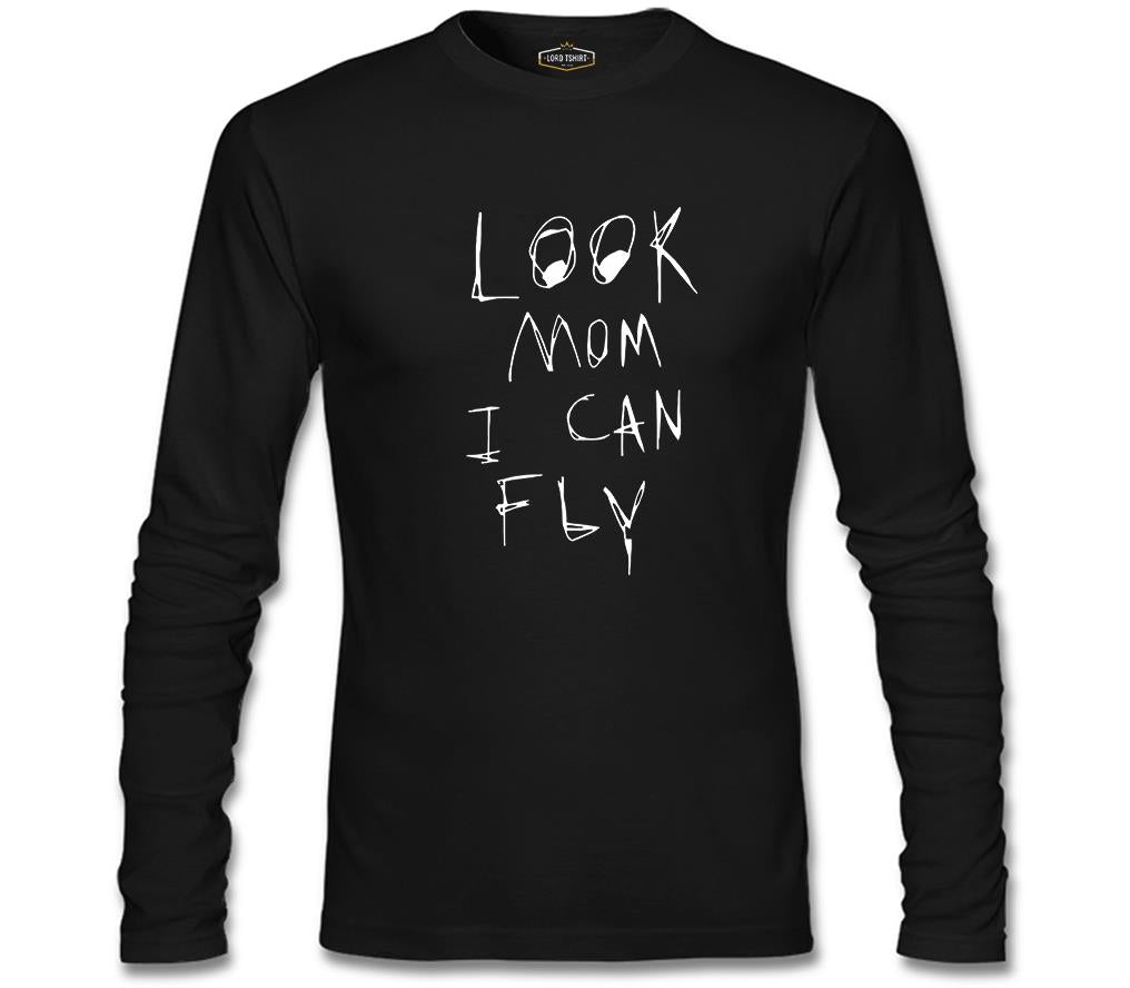 Travis Scott - Look Mom I can fly Black Men's Sweatshirt