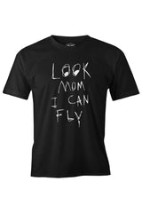 Travis Scott - Look Mom I can fly Siyah Erkek Tshirt