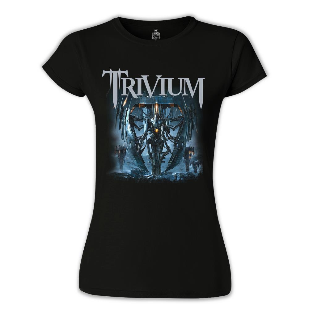 Trivium - Vengeance Falls Siyah Kadın Tshirt