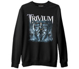 Trivium - Vengeance Falls  Siyah Erkek Kalın Sweatshirt