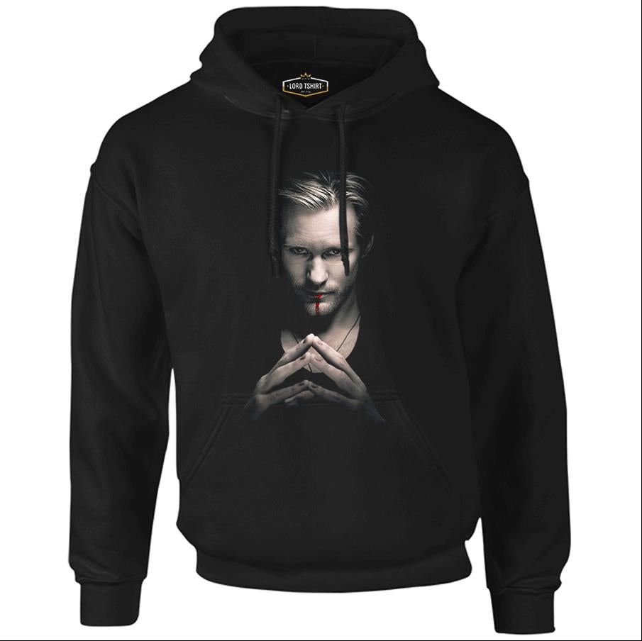 True Blood - Eric Northman Black Men's Zipperless Hoodie