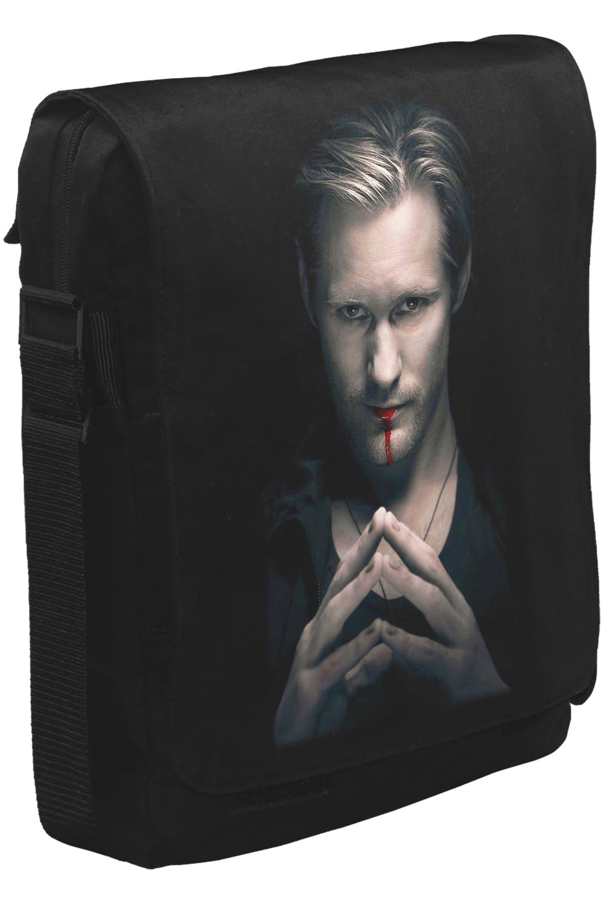 True Blood - Eric Northman Unisex Siyah Postacı Çanta