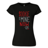 True Blood - Sookie is Mine Now Siyah Kadın Tshirt