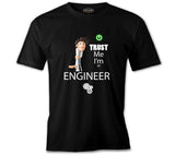 Trust me I'm an Engineer Black Men's Tshirt
