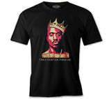 Tupac Shakur - Judge Black Men's Tshirt