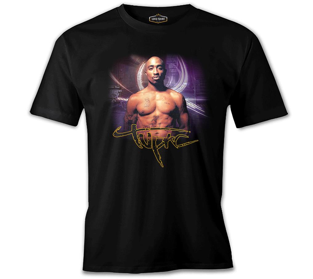 Tupac Shakur Black Men's Tshirt