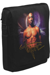 Tupac Shakur Unisex Siyah Postacı Çanta