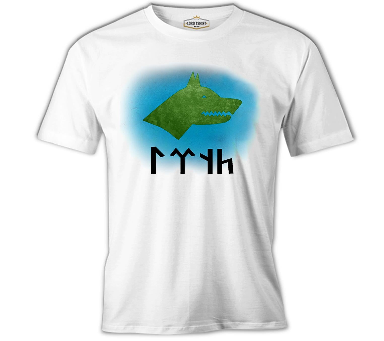 Turkish Wolf 3 White Men's Tshirt 