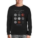 Twenty One Pilots - Blurryface Black Kids Sweatshirt