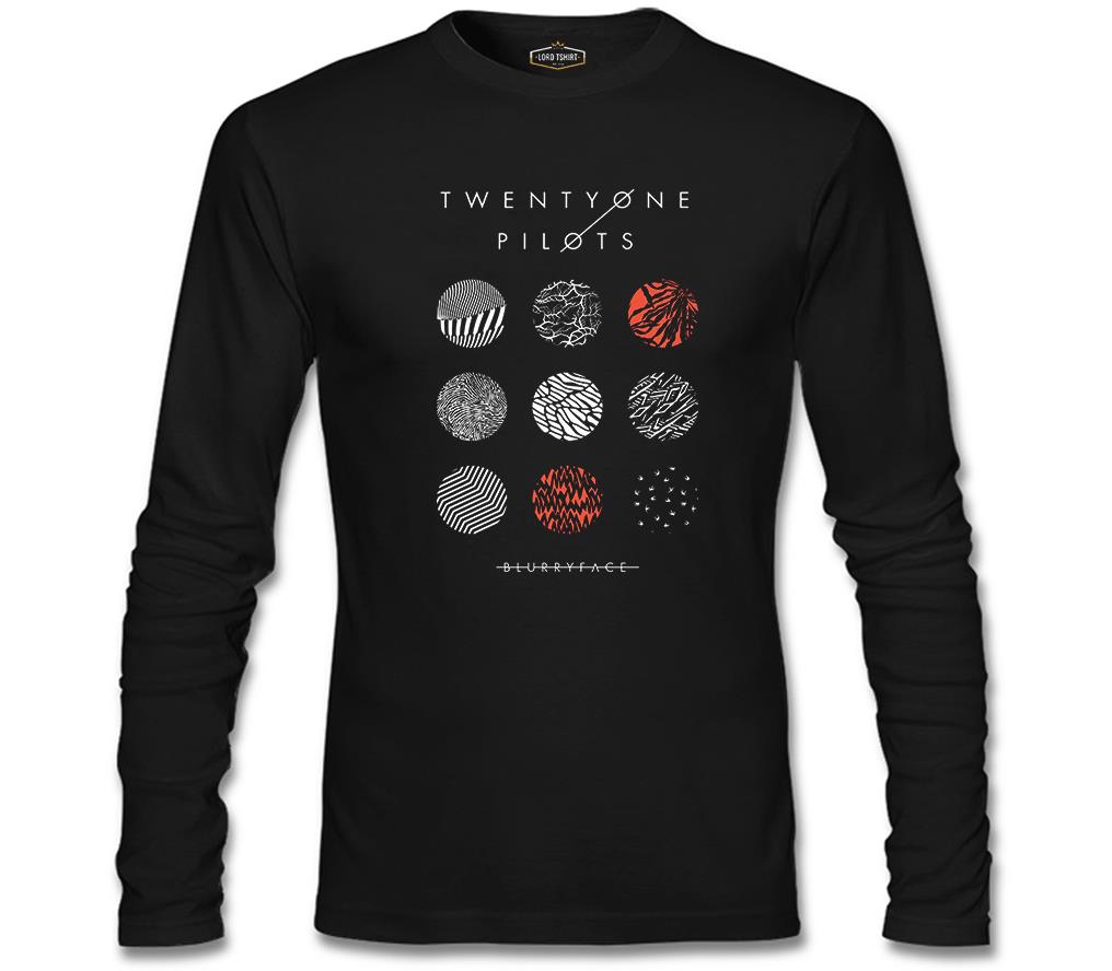 Twenty One Pilots - Blurryface Siyah Erkek Sweatshirt