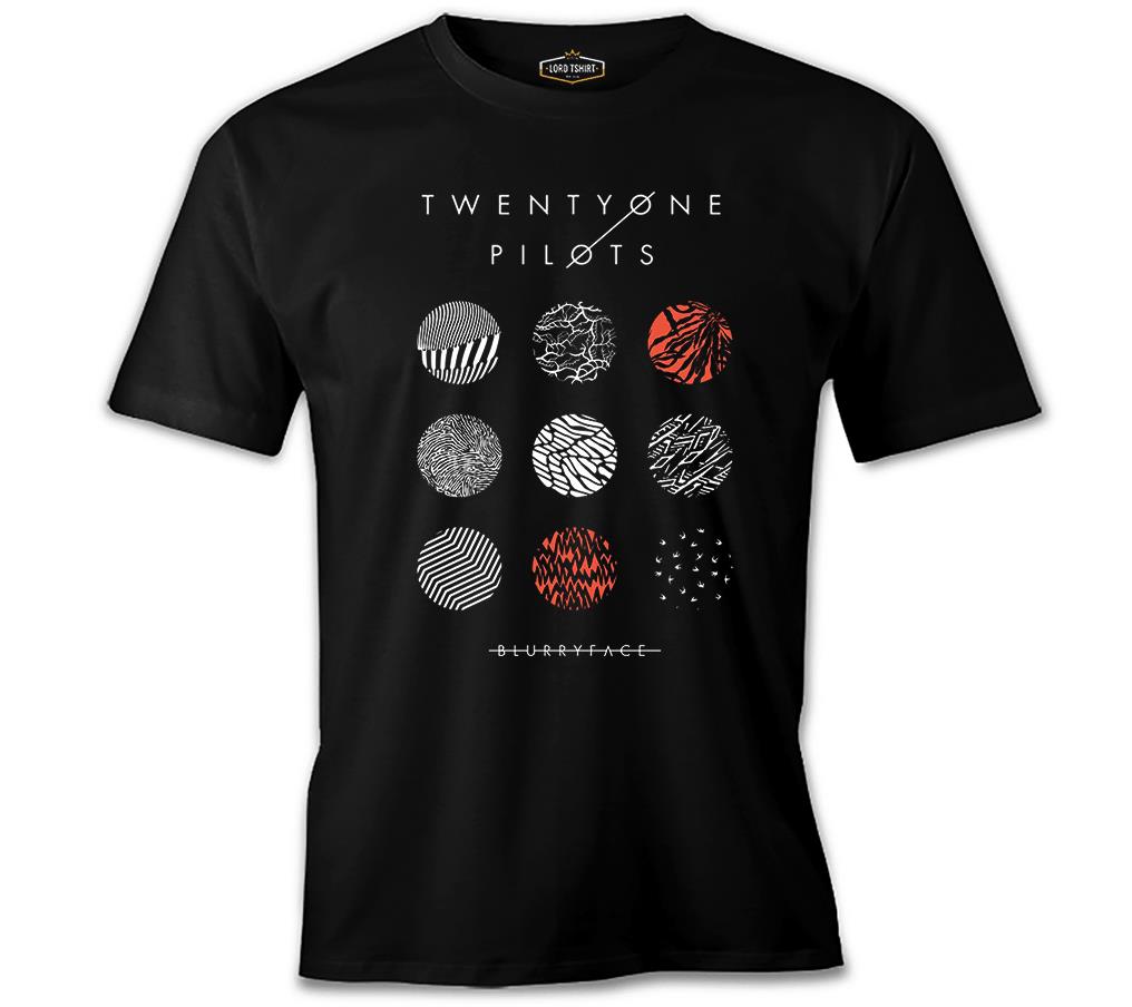 Twenty One Pilots - Blurryface Siyah Erkek Tshirt