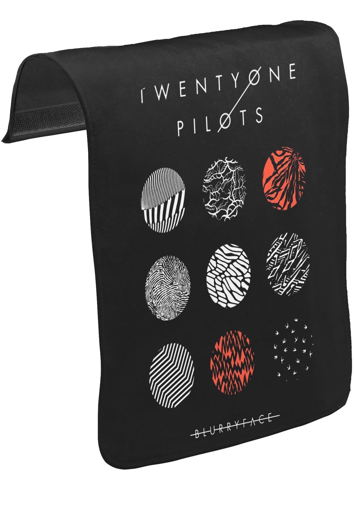 Twenty One Pilots - Blurryface Unisex Black Snap-On Messenger Bag Cover CK-995 