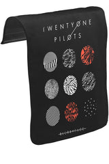 Twenty One Pilots - Blurryface Unisex Black Snap-On Messenger Bag Cover CK-995 
