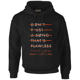 Twenty One Pilots - Flawless Siyah Erkek Fermuarsız Kapşonlu