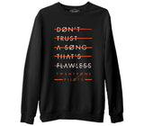 Twenty One Pilots - Flawless  Siyah Erkek Kalın Sweatshirt