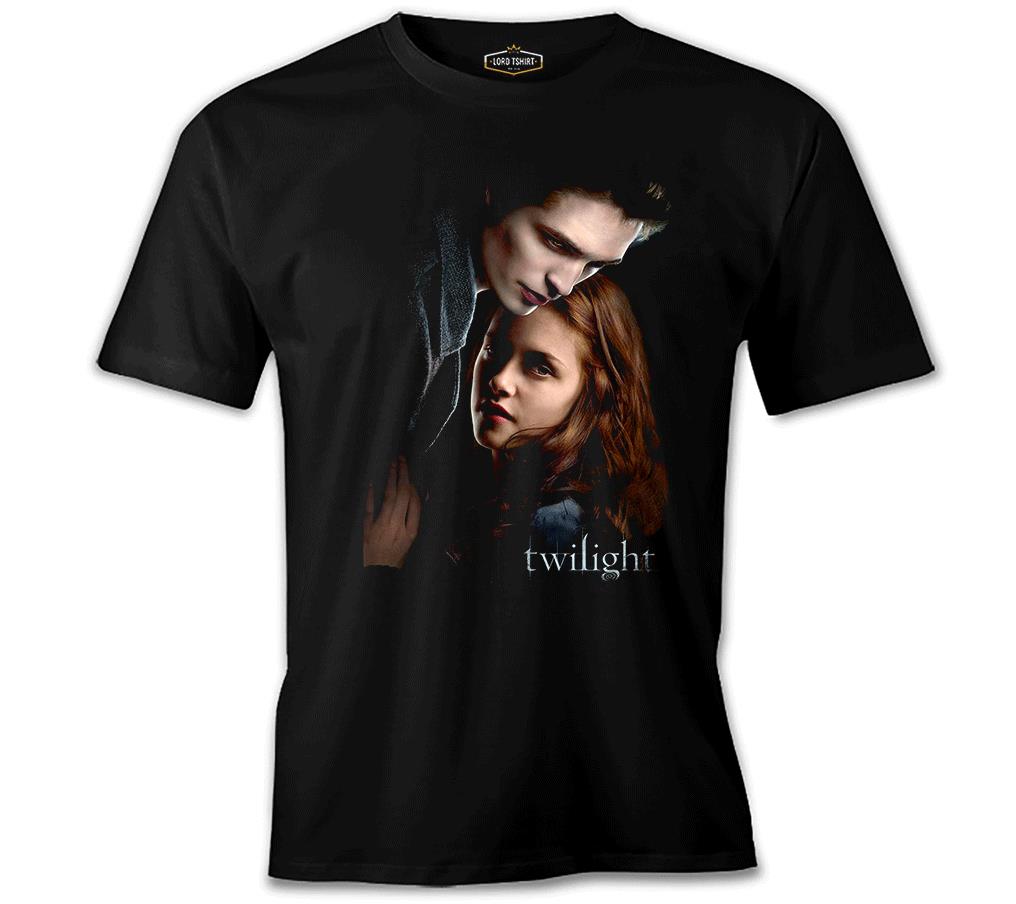Twilight Siyah Erkek Tshirt