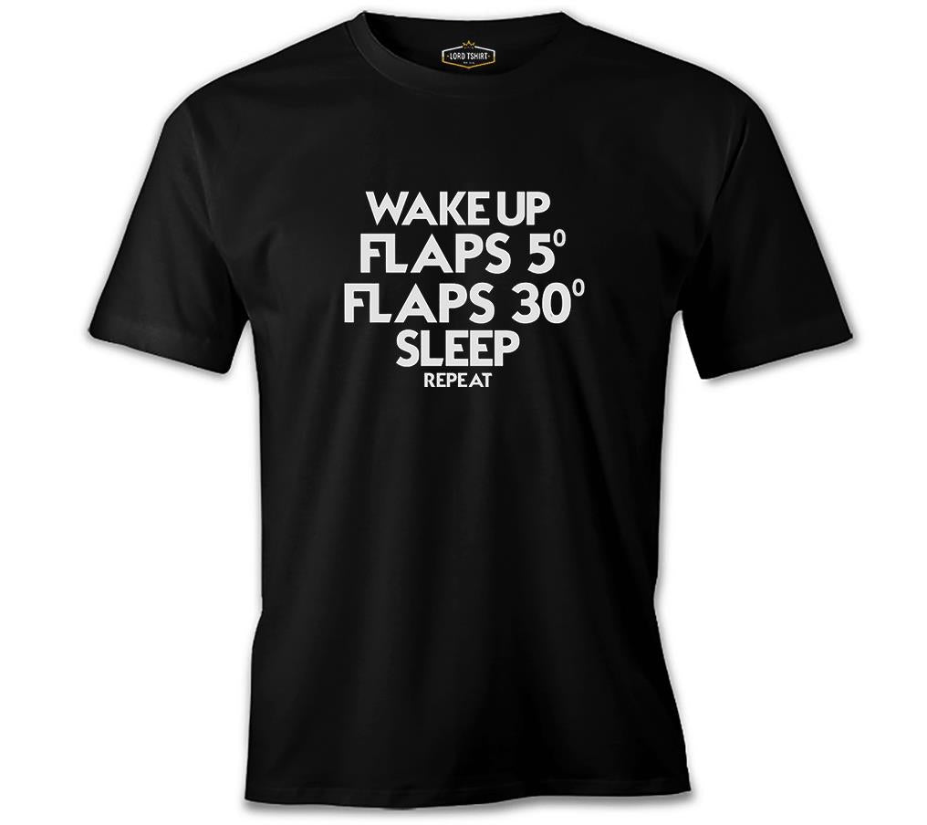 Flight - Flap Black Men's Tshirt