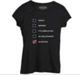Flight - In Aviation Black Women's Tshirt