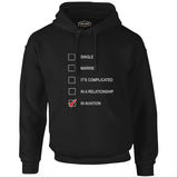Flight - In Aviation Black Men's Zipperless Hoodie