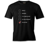 Flight - In Aviation Black Men's Tshirt