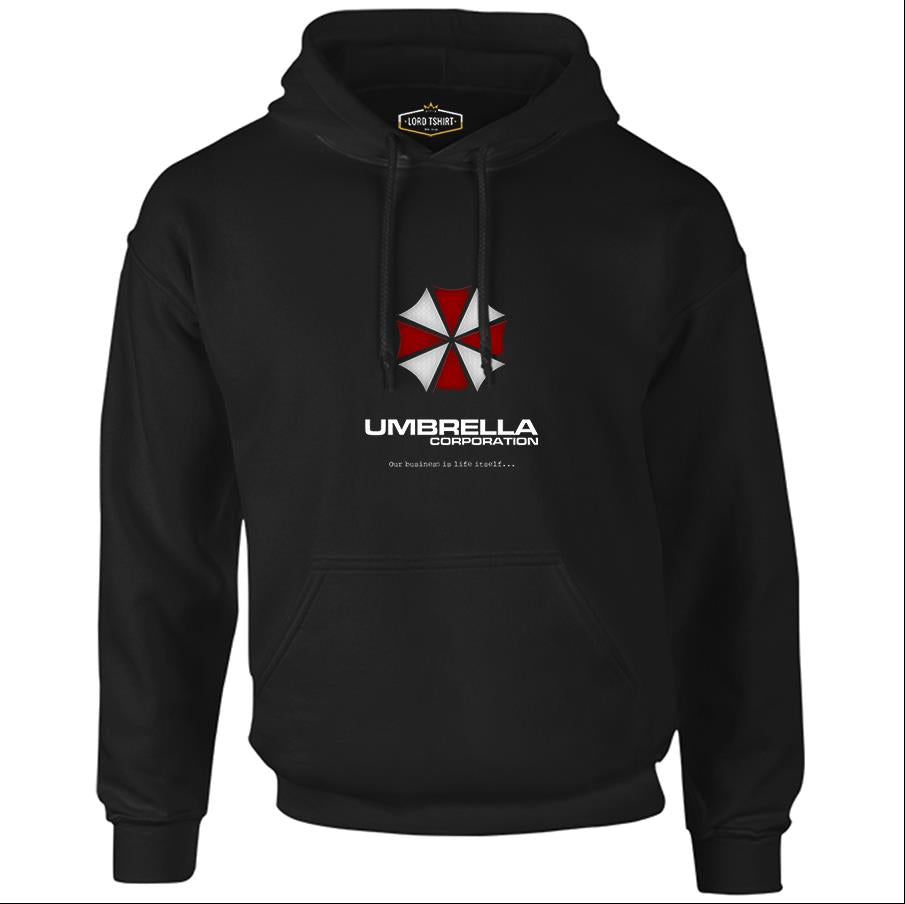 Umbrella Corps - Business Black Men's Zipperless Hoodie