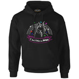 Unicorn - I Don't Believe in Humans Black Men's Zipperless Hoodie