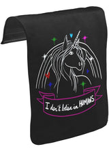 Unicorn - I Don't Believe in Humans Unisex Black Snap-On Messenger Bag Cover CK-757 