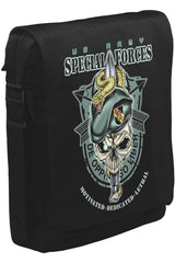 US Army - Special Forces Unisex Siyah Postacı Çanta