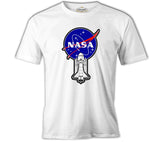 Uzay - Nasa Mekik Beyaz Erkek Tshirt