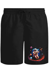 Guitar in Space - Astronaut Unisex Black Shorts 