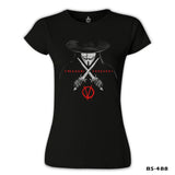 V for Vendetta - Freedom Black Women's Tshirt